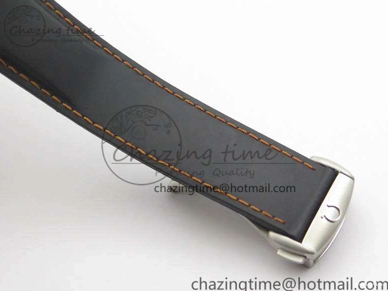 0127 GoodFit Planet Ocean Pro 45mm OMF 1:1 Best Edition Orange Marker On Rubber Strap A8500 (Black Balance Wheel) 8139